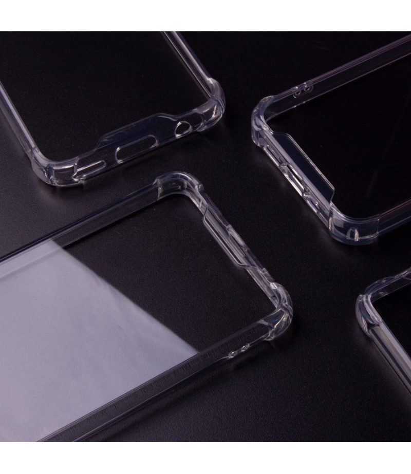Premium Elfon Drop Case TPU+PC hart kratzfest kristallklar für Huawei P40 Lite, Art.:000099-1