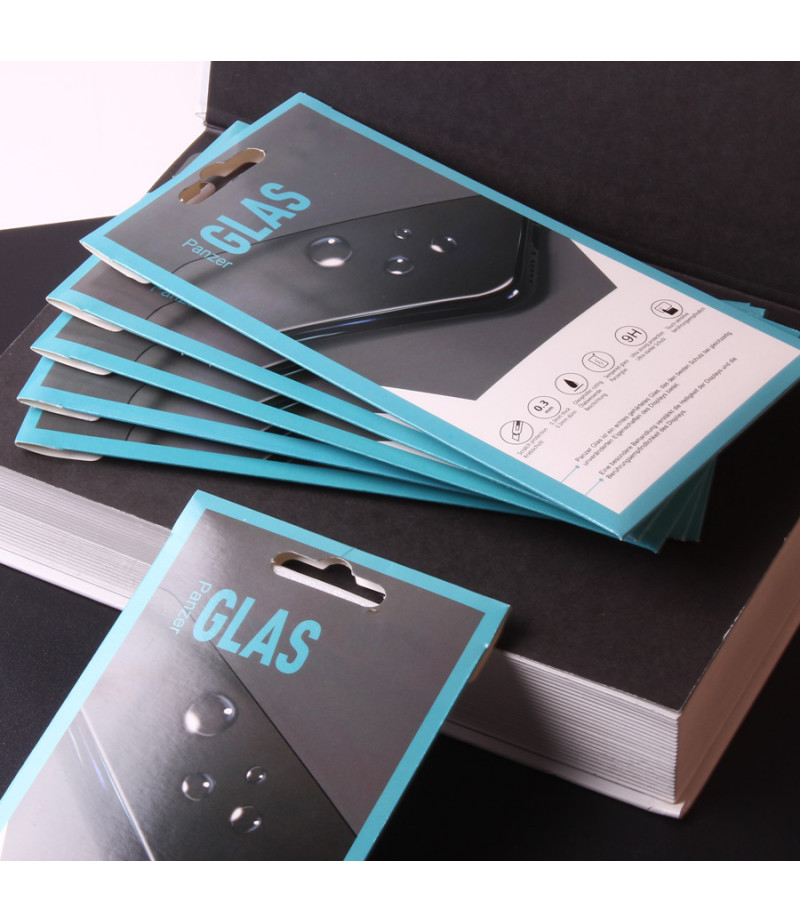 Full Glue Curved Tempered Glass Screen Protector für Samsung A21, Art:000298