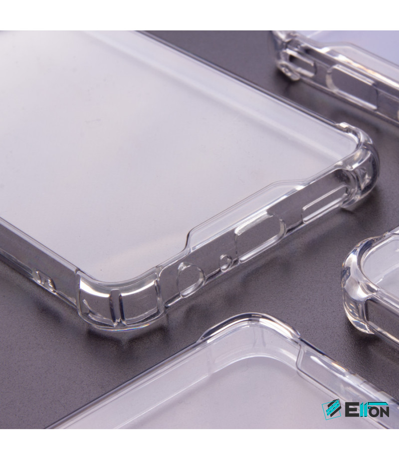Premium Elfon Drop Case TPU+PC hart kratzfest kristallklar für Samsung A20E, Art.:000099-1