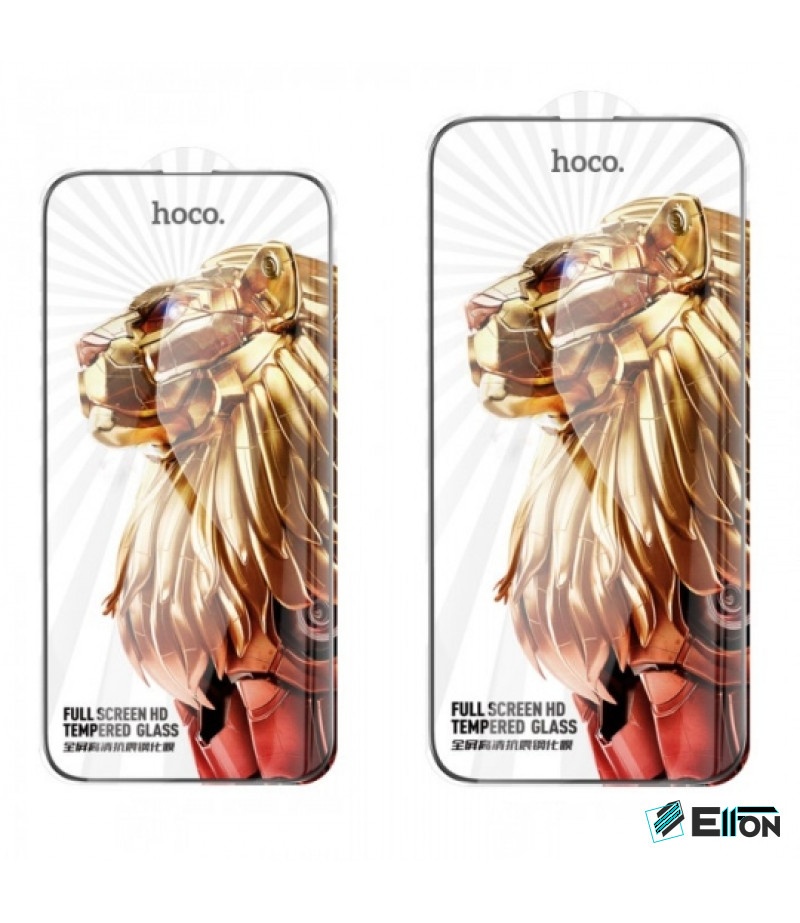 Hoco Full screen HD tempered glass set für iPhone 16 Pro (G9), Art.:000901