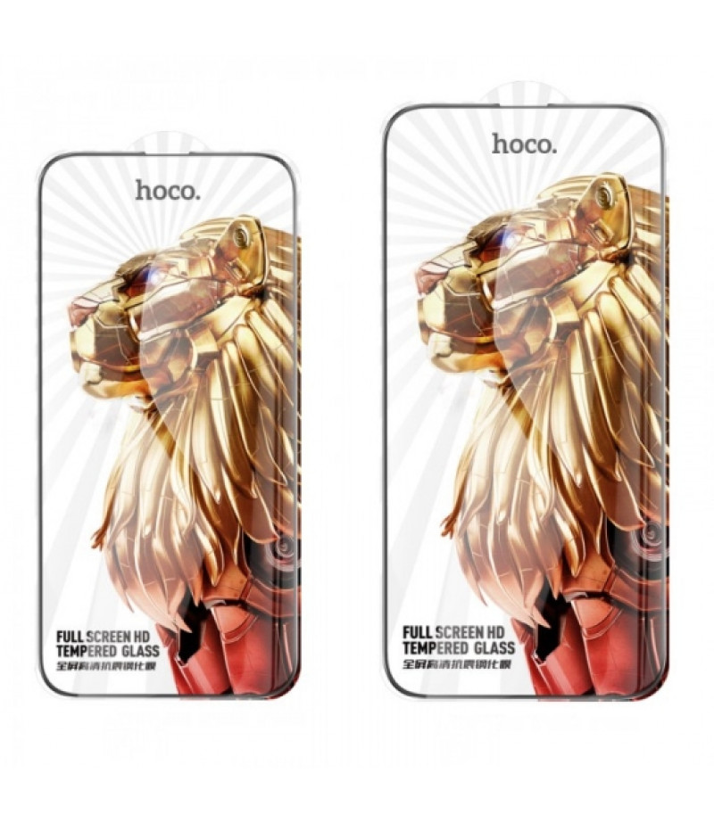 Hoco Full screen HD tempered glass set für iPhone 17/ 16 Pro (G9), Art.:000901
