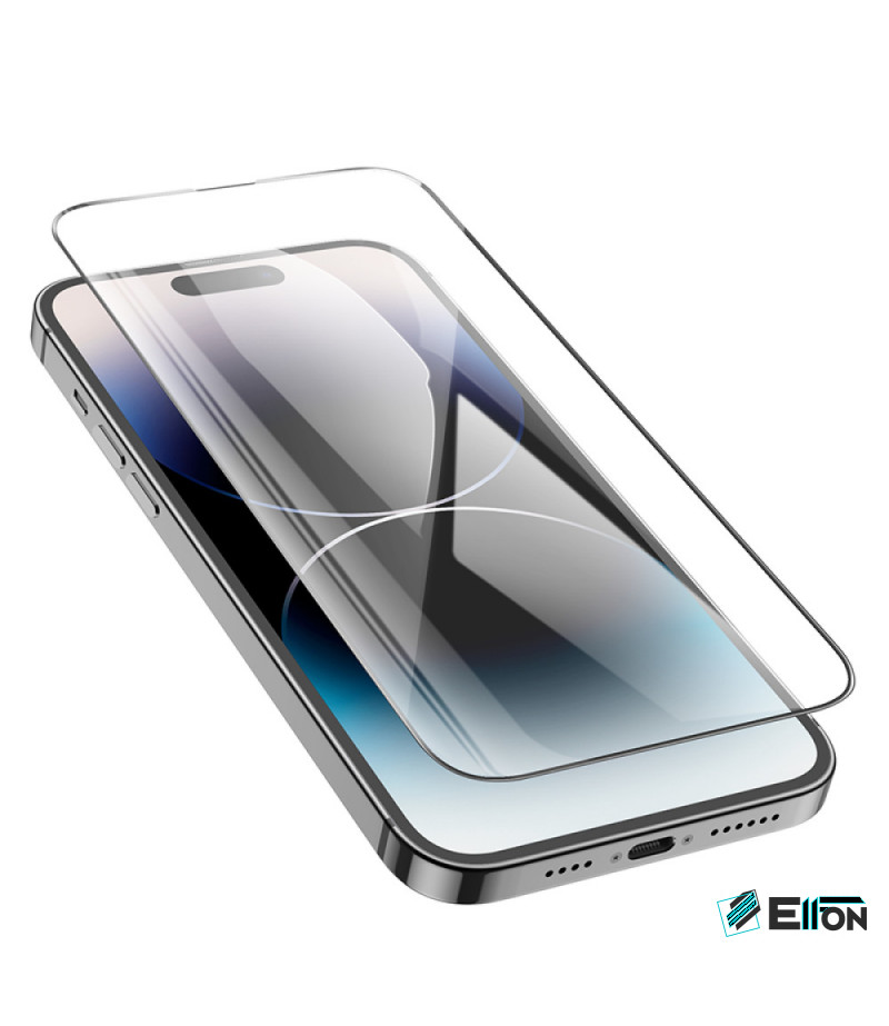 Hoco Full screen HD tempered glass set für iPhone 16 Pro (G9), Art.:000901