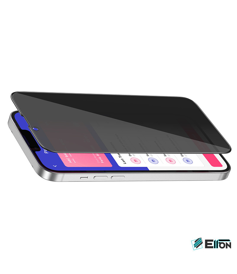 Hoco Full screen HD Privacy tempered glass set für iPhone 16 Pro Max (G11), Art.:000903