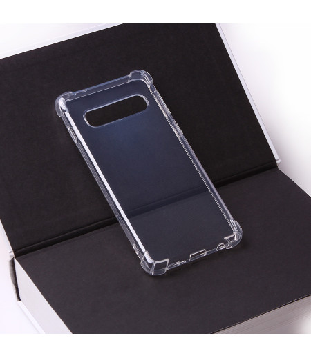 Elfon Drop Case TPU Schutzhülle mit Kantenschutz für Samsung Galaxy S10 E, Art.:000228