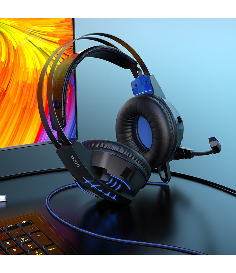 Hoco W102 Cool tour gaming headphones, Art.:000883