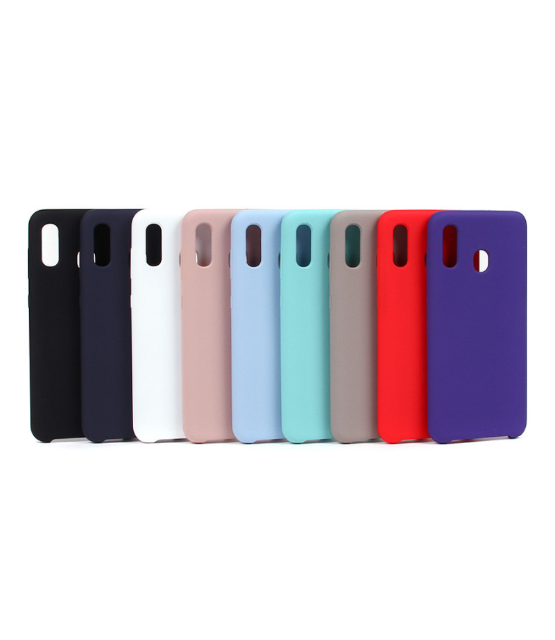 Soft touch Full Silicone Case für Galaxy A20/ A30, Art.:000537