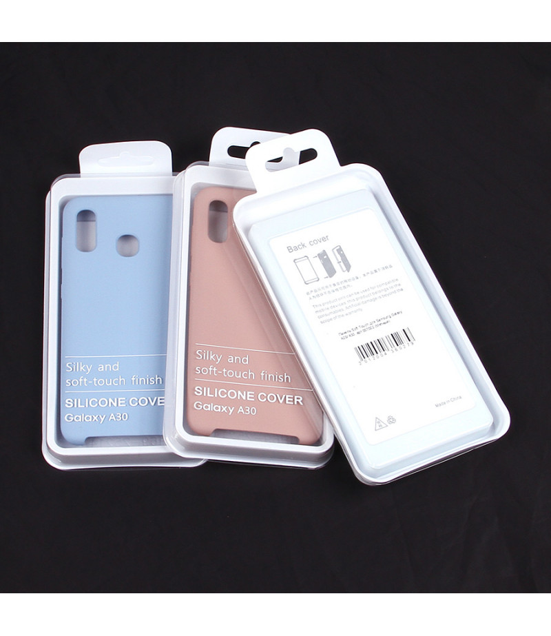 Soft touch Full Silicone Case für Galaxy A20/ A30, Art.:000537