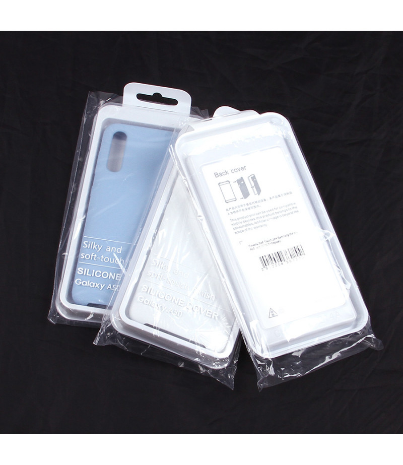 Soft touch Full Silicone Case für Galaxy A50, Art.:000537