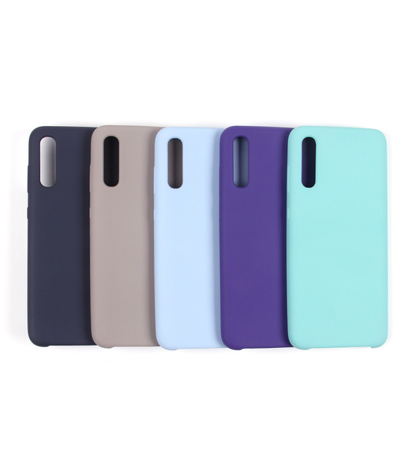 Soft touch Full Silicone Case für Galaxy A70, Art.:000537
