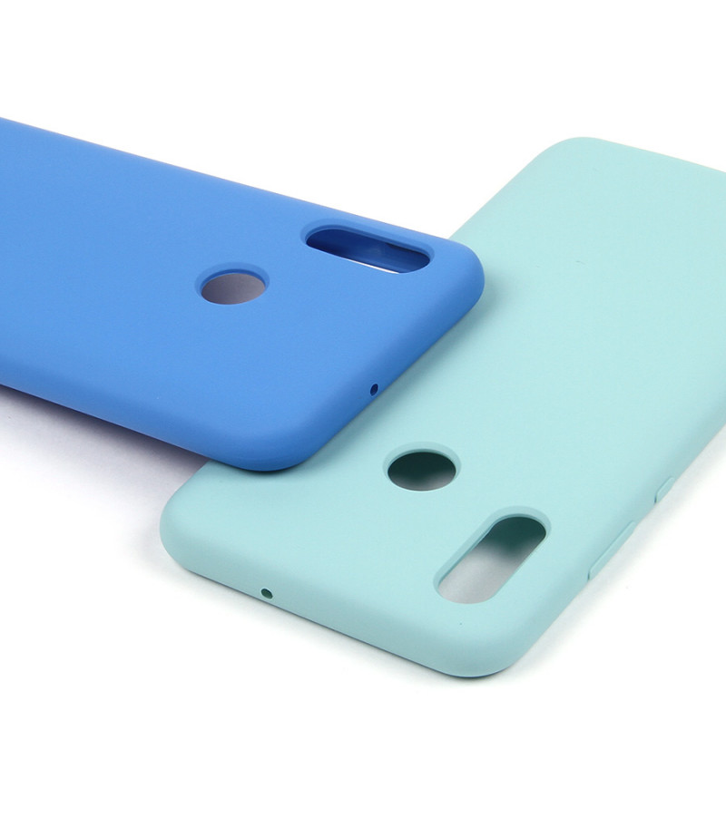 Soft touch Full Silicone Case für  für Huawei P Smart (2019), Art.:000537
