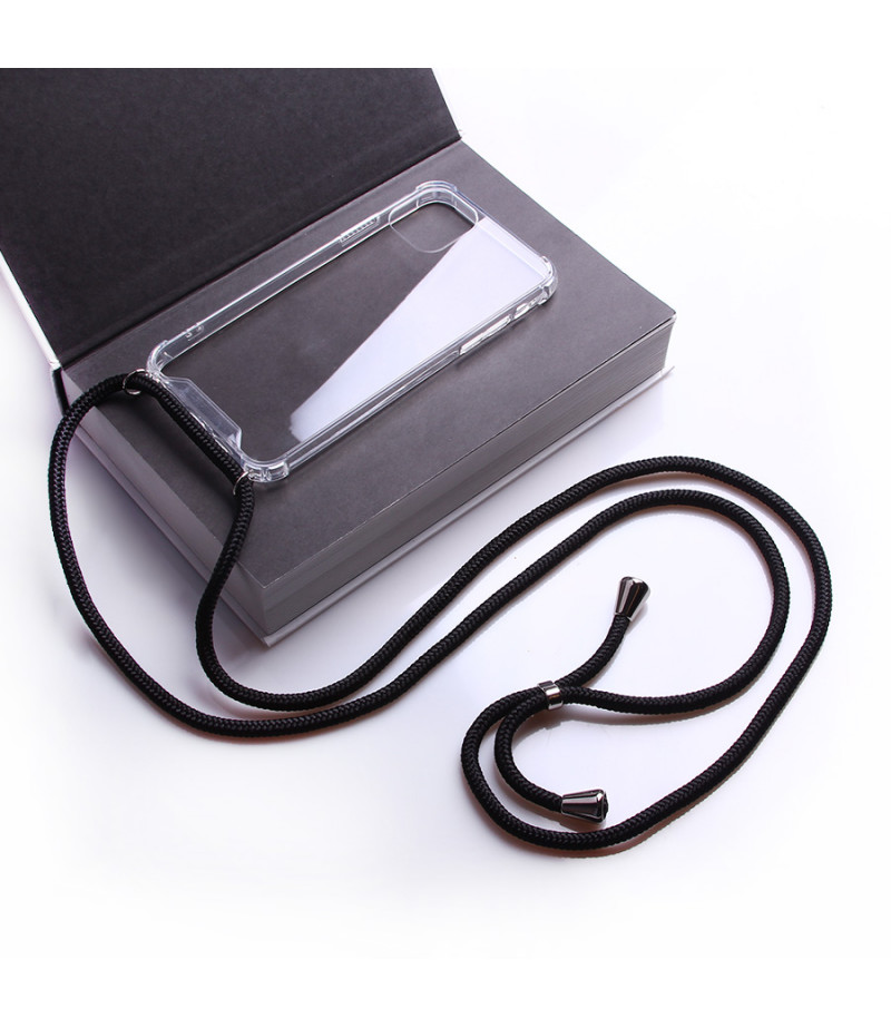 Crossbody-Handykette (with Silver Accessories) für iPhone 11, Art:000593