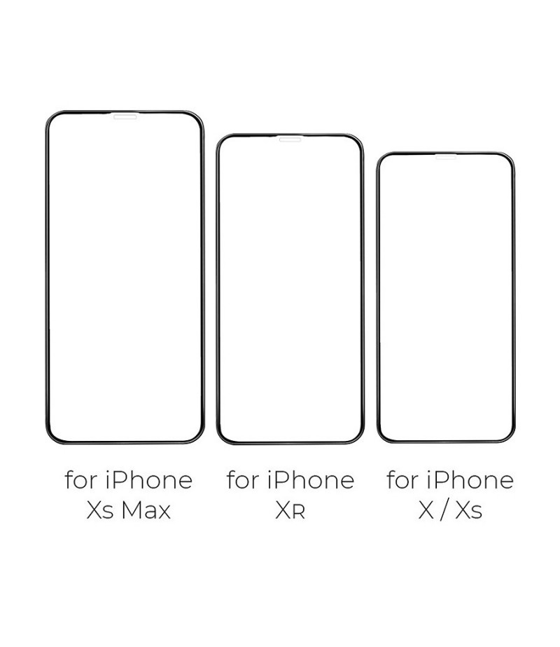 Hoco Nano Full Screen Edges Protection Tempered Glass für iPhone XS MAX/11 Pro Max(A12), Art.:000169
