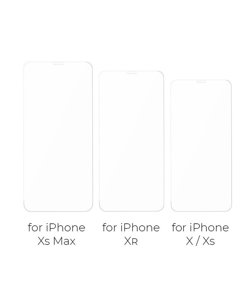 Hoco Large Arc Full Screen HD Tempered Glass für iPhone XS MAX (A10), Art.:000170