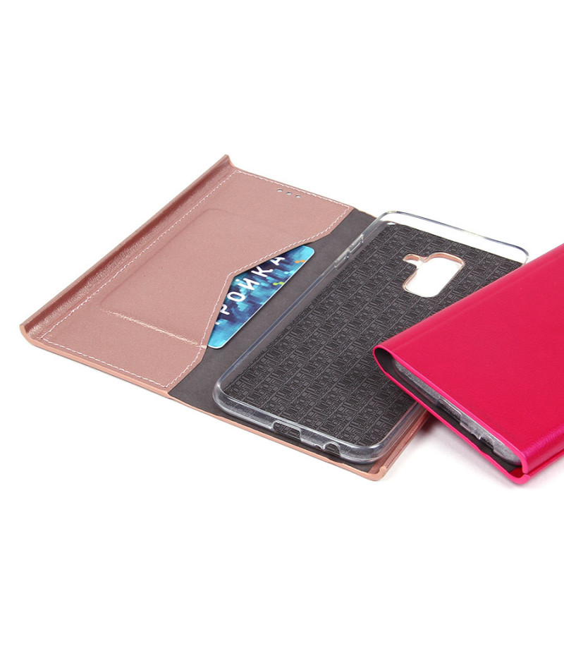 Elfon Wallet Case für Samsung Galaxy A6 Plus (2018), Art.:000046-1