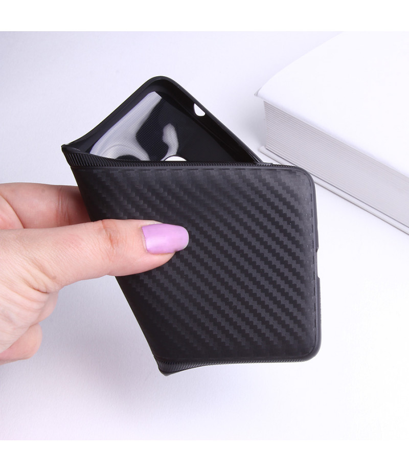 Carbon Cover für Huawei Mate 20 Lite, Art.:000475