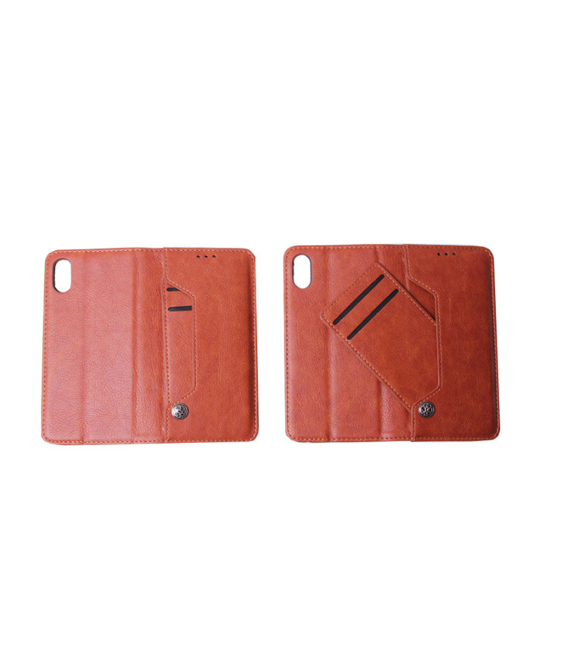 Premium Handytasche mit ausziehbarem Kartenfächer für iPhone X/XS, Art.:000057