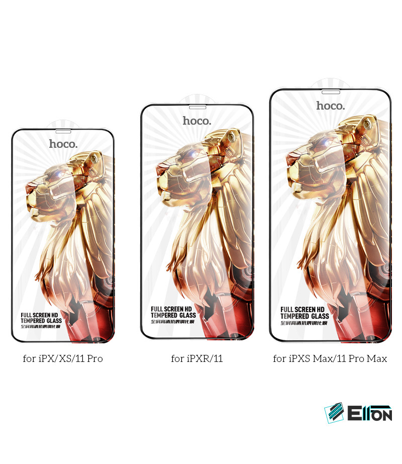 Hoco Full screen HD tempered glass set für iPhone Xs Max/ 11 Pro Max (G9), Art.:000901