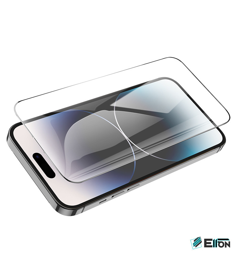 Hoco Full screen HD tempered glass set für iPhone 14 Pro (G9), Art.:000901