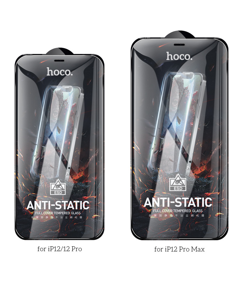 Hoco Full screen HD Anti-static tempered glass für iPhone 12 Pro Max (G10), Art.:000902