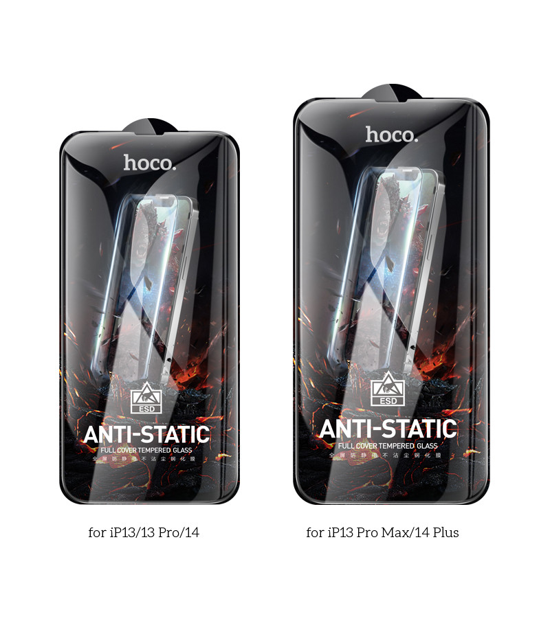 Hoco Full screen HD Anti-static tempered glass für iPhone 13/ 13 Pro/ 14 (G10), Art.:000902