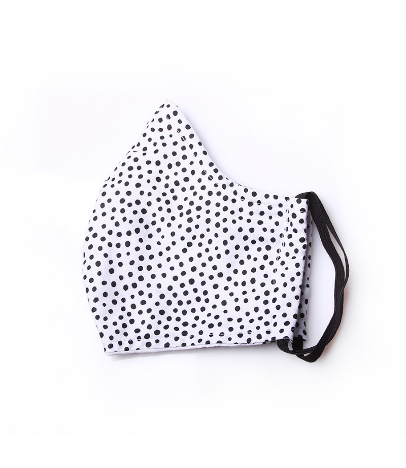 3 Layer Washable Mask with elastic earbands and extra filter pocket, Art.:000710