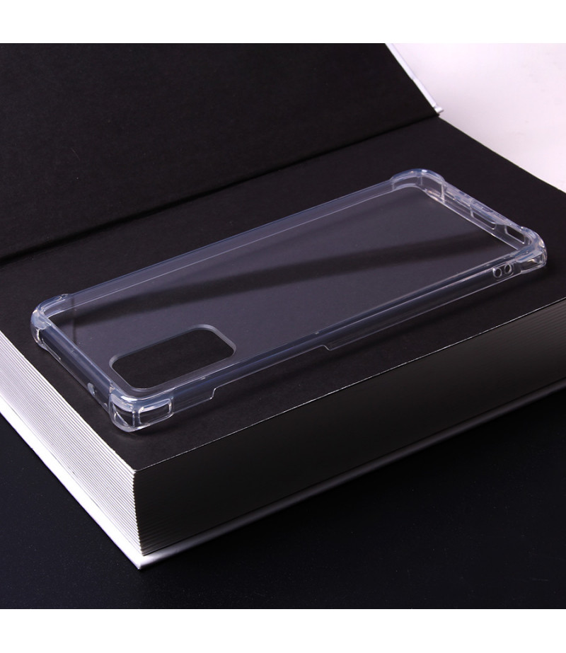 Premium Elfon Drop Case TPU+PC hart kratzfest kristallklar für Samsung S20 Plus, Art.:000099-1