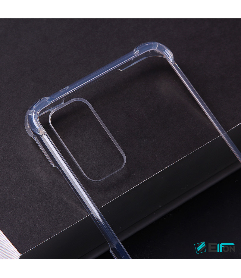 Premium Elfon Drop Case TPU+PC hart kratzfest kristallklar für Samsung S20, Art:000099-1