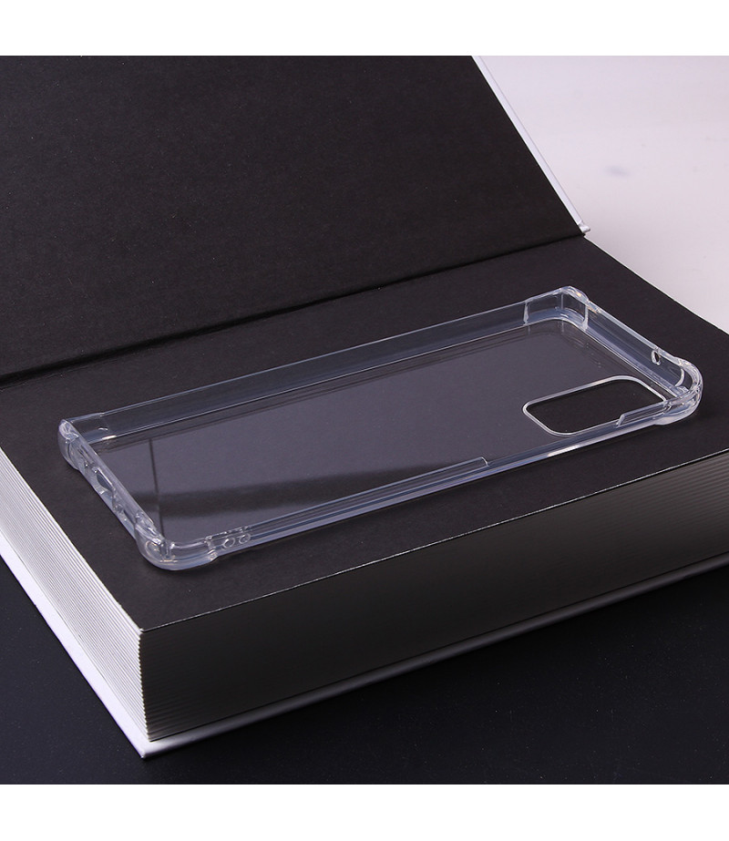 Premium Elfon Drop Case TPU+PC hart kratzfest kristallklar für Samsung S20, Art:000099-1