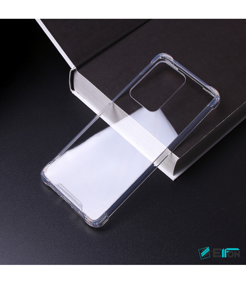 Premium Elfon Drop Case TPU+PC hart kratzfest kristallklar für Samsung S20 Ultra, Art.:000099-1