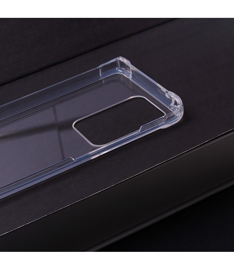 Premium Elfon Drop Case TPU+PC hart kratzfest kristallklar für Samsung S20 Ultra, Art.:000099-1