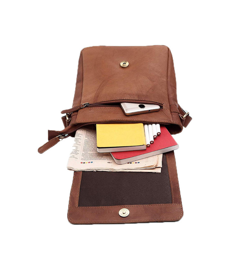 Vintageleder Umhängetasche Handtasche MB205, Art.:000282