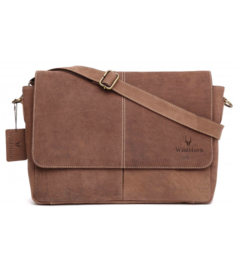Hunterleder Umhängetasche Aktenkoffer MB222, Art.:000307