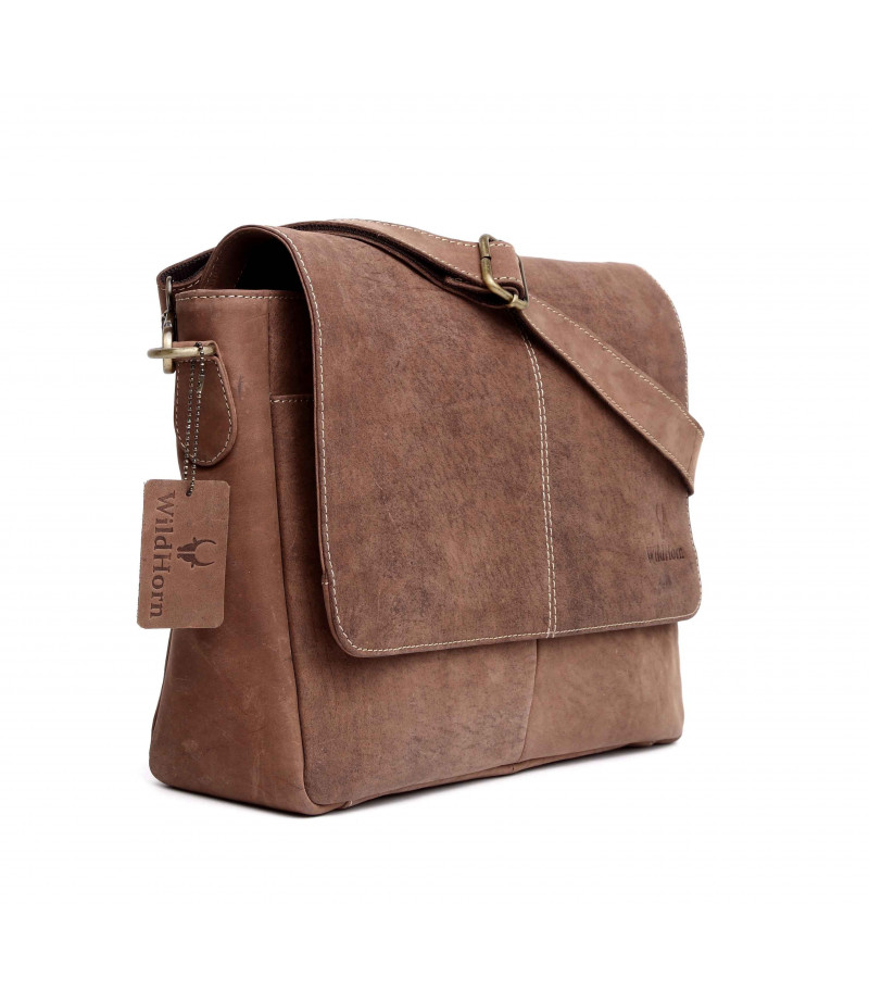 Hunterleder Umhängetasche Aktenkoffer MB222, Art.:000307