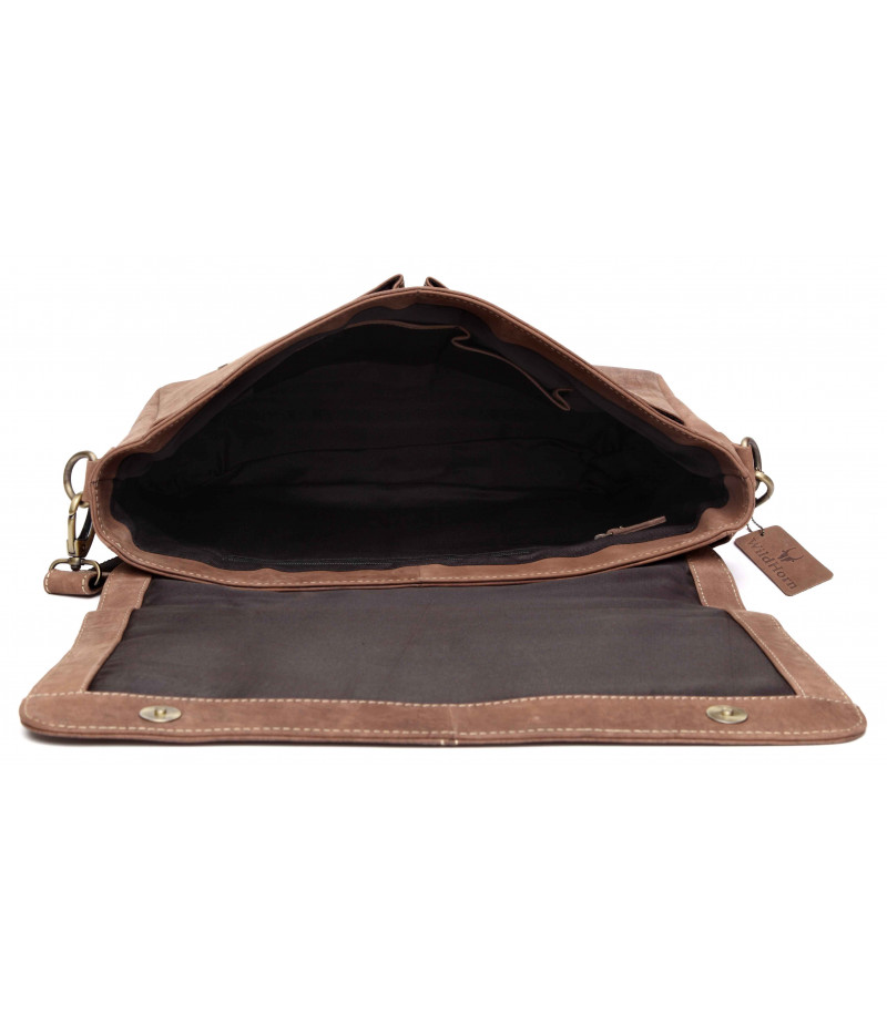 Hunterleder Umhängetasche Aktenkoffer MB222, Art.:000307