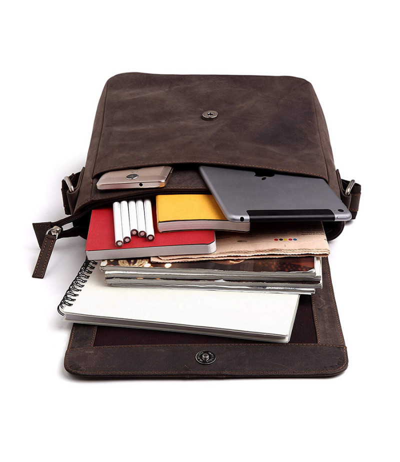 Büffelleder Umhängetasche Handtasche MB254, Art.:000453