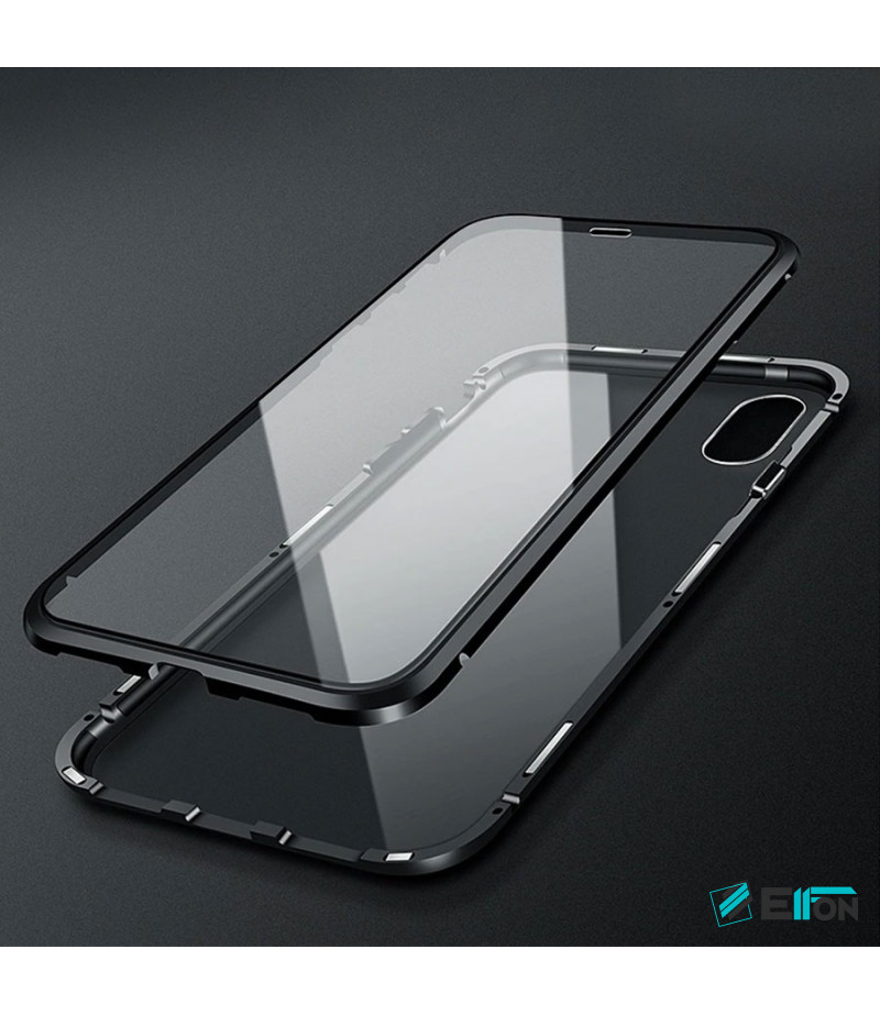 360° Metal Magnetic Case 2 side Glass  for iPh 11 Pro (5.8), Art:000496-1