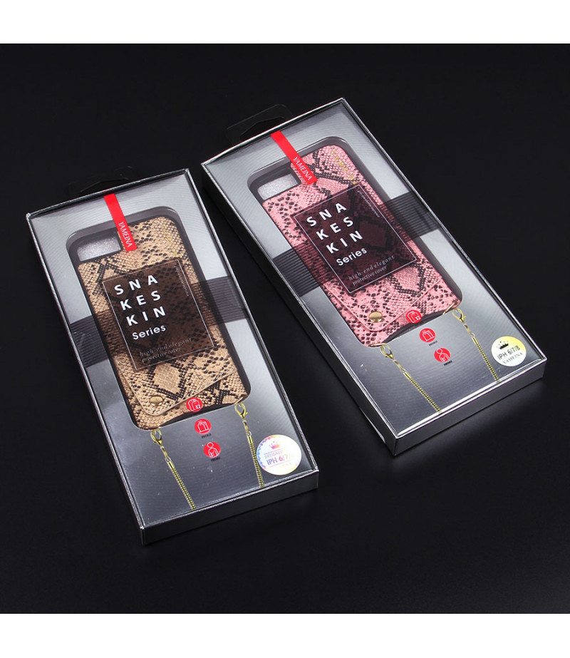 Snake Skin Cross-body Chain Case für iPhone 6/7/8, Art.:000007