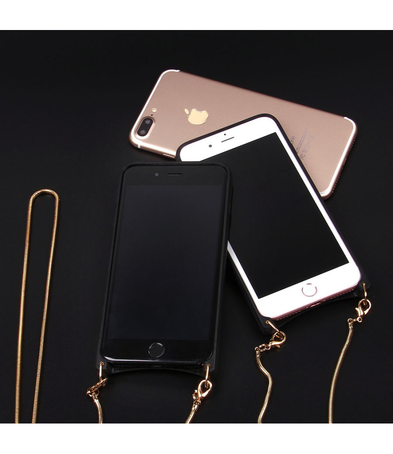 Snake Skin Cross-body Chain Case für iPhone 6 Plus/7 Plus/8 Plus, Art.:000007