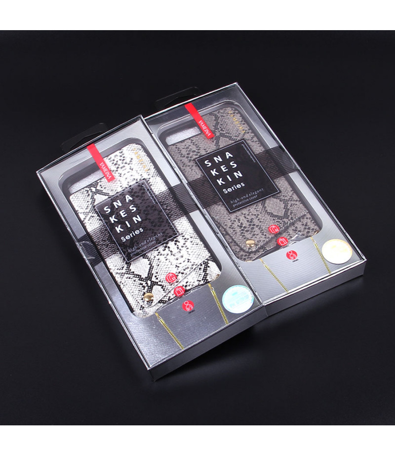 Snake Skin Cross-body Chain Case für iPhone 6 Plus/7 Plus/8 Plus, Art.:000007