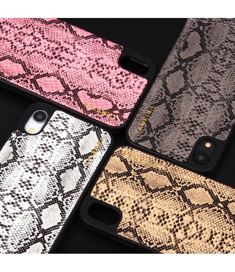 Snake Skin Cross-body Chain Case für iPhone XR (6.1), Art.:000007