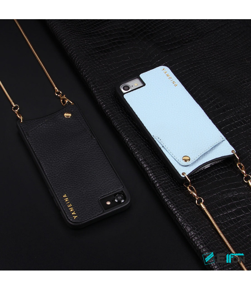 Microfiber Leather Cross-body Chain Case für iPhone 6/7/8, Art.:000008