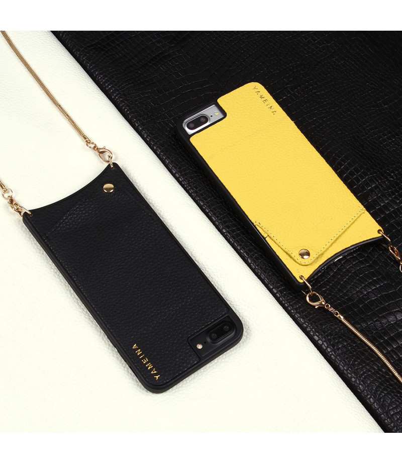Microfiber Leather Cross-body Chain Case für iPhone 6 Plus/7 Plus/8 Plus, Art.:000008