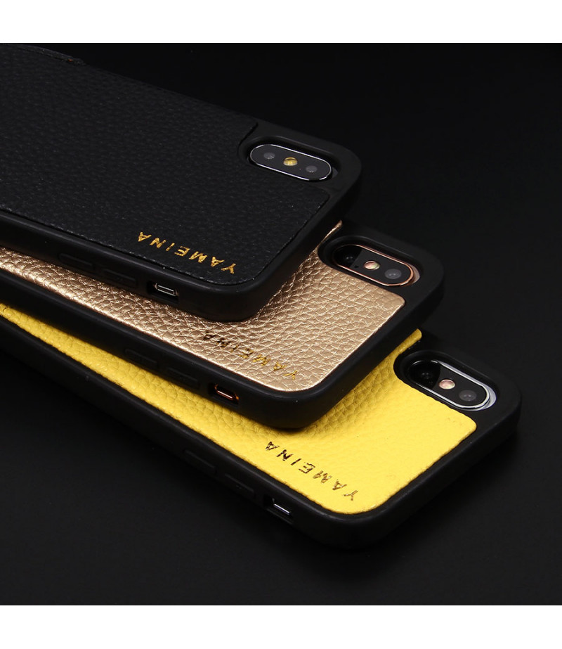 Microfiber Leather Cross-body Chain Case für iPhone X/XS, Art.:000008