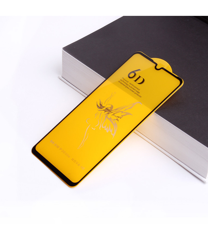 Full Glue Curved Tempered Glass Screen Protector für Huawei P30 Lite, Art:000298