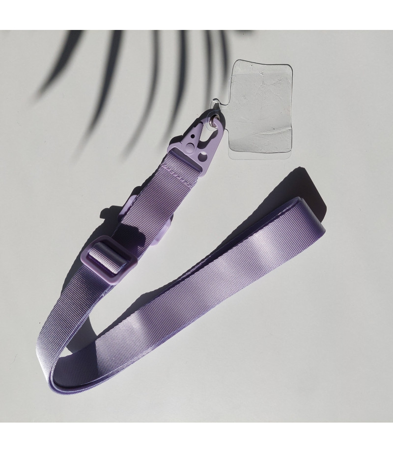 Universal Crossbody Lanyard Handykette mit transparentem Patch, Art:000545-4