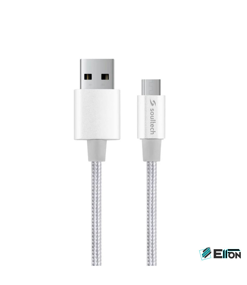 Soultech Metallseil Daten- Und Lade-USB-kabel für Mikro USB 1m DK036G