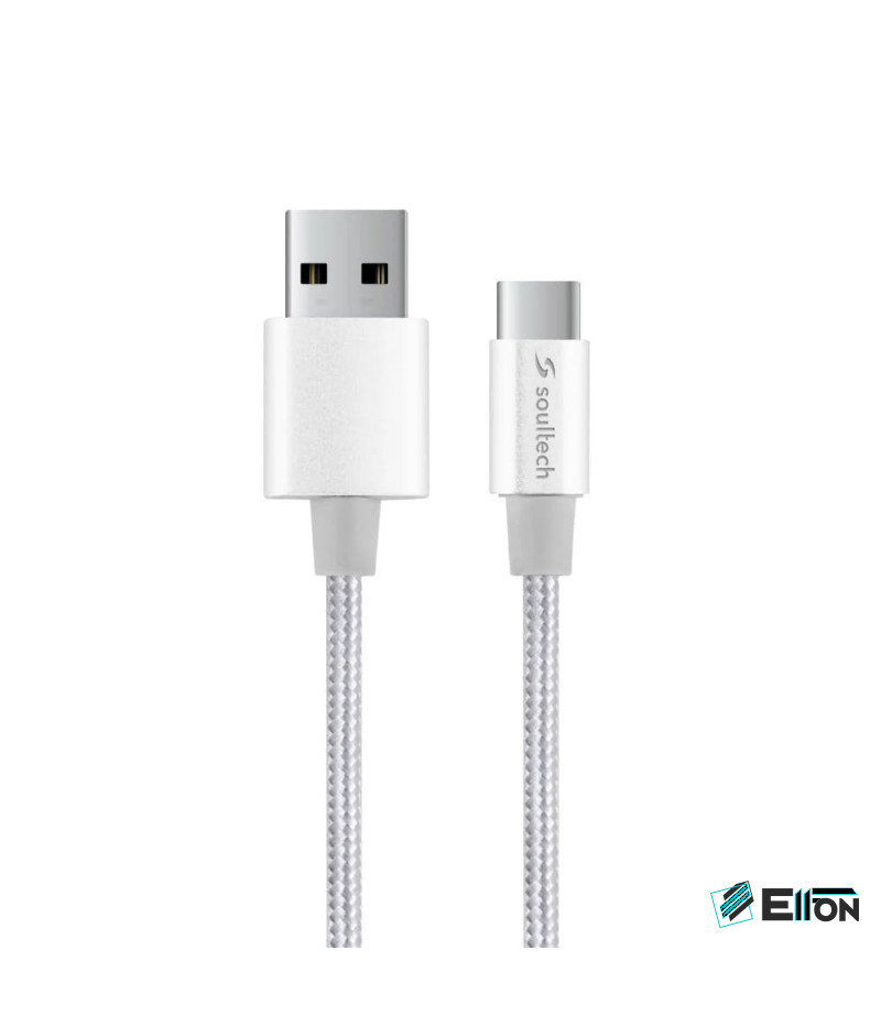 Soultech Metallseil Daten- Und Lade-USB-kabel für Type-C 1m DK037G