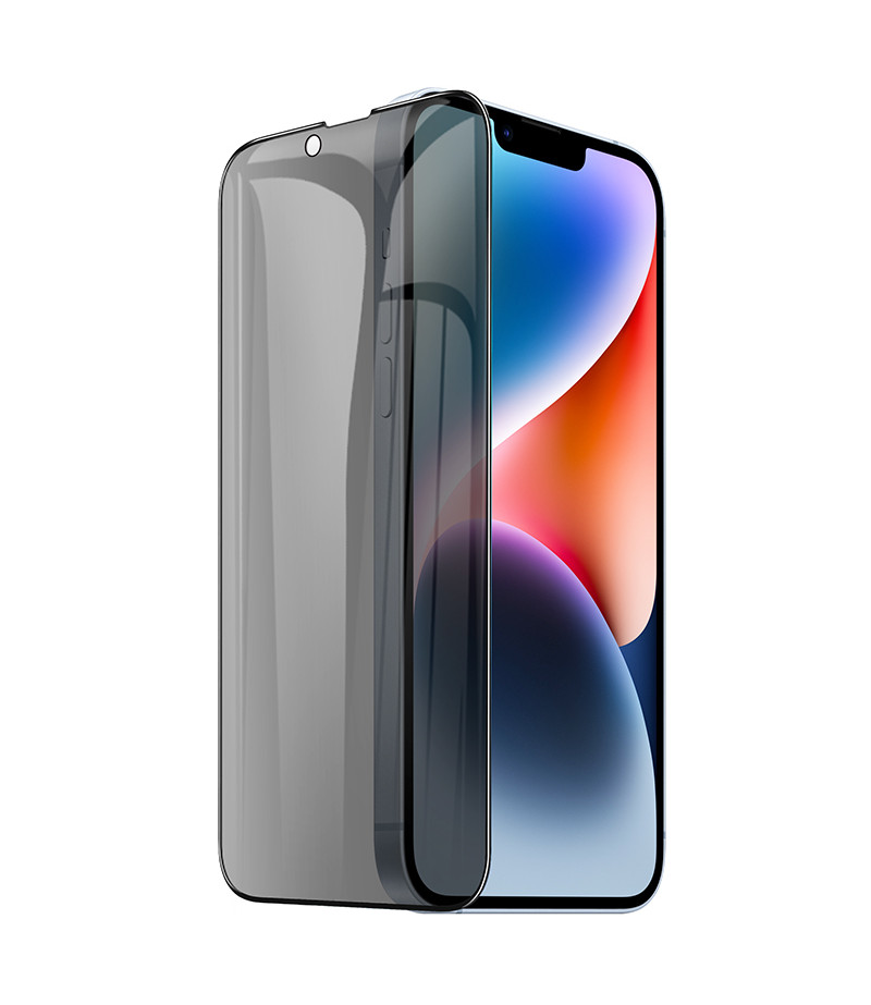 Hoco Full screen HD Privacy tempered glass set für iPhone 15 / 16 (G11), Art.:000903