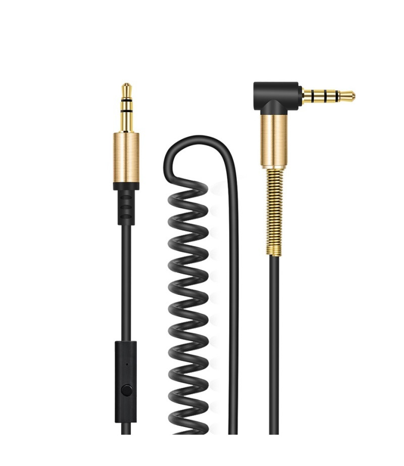 Hoco UPA02 AUX Spring Audio cable (with Mic) (2m), Art.:000790