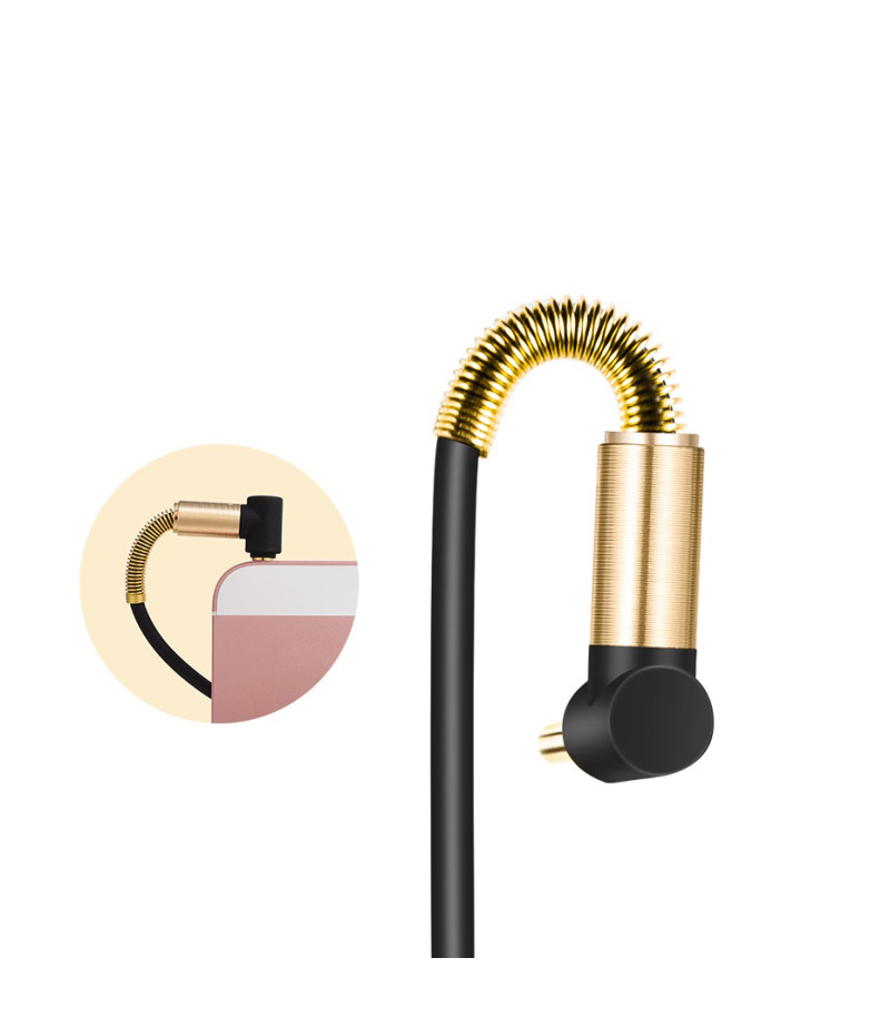 Hoco UPA02 AUX Spring Audio cable (with Mic) (2m), Art.:000790